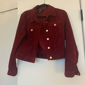 Corduroy forever 21 jacket